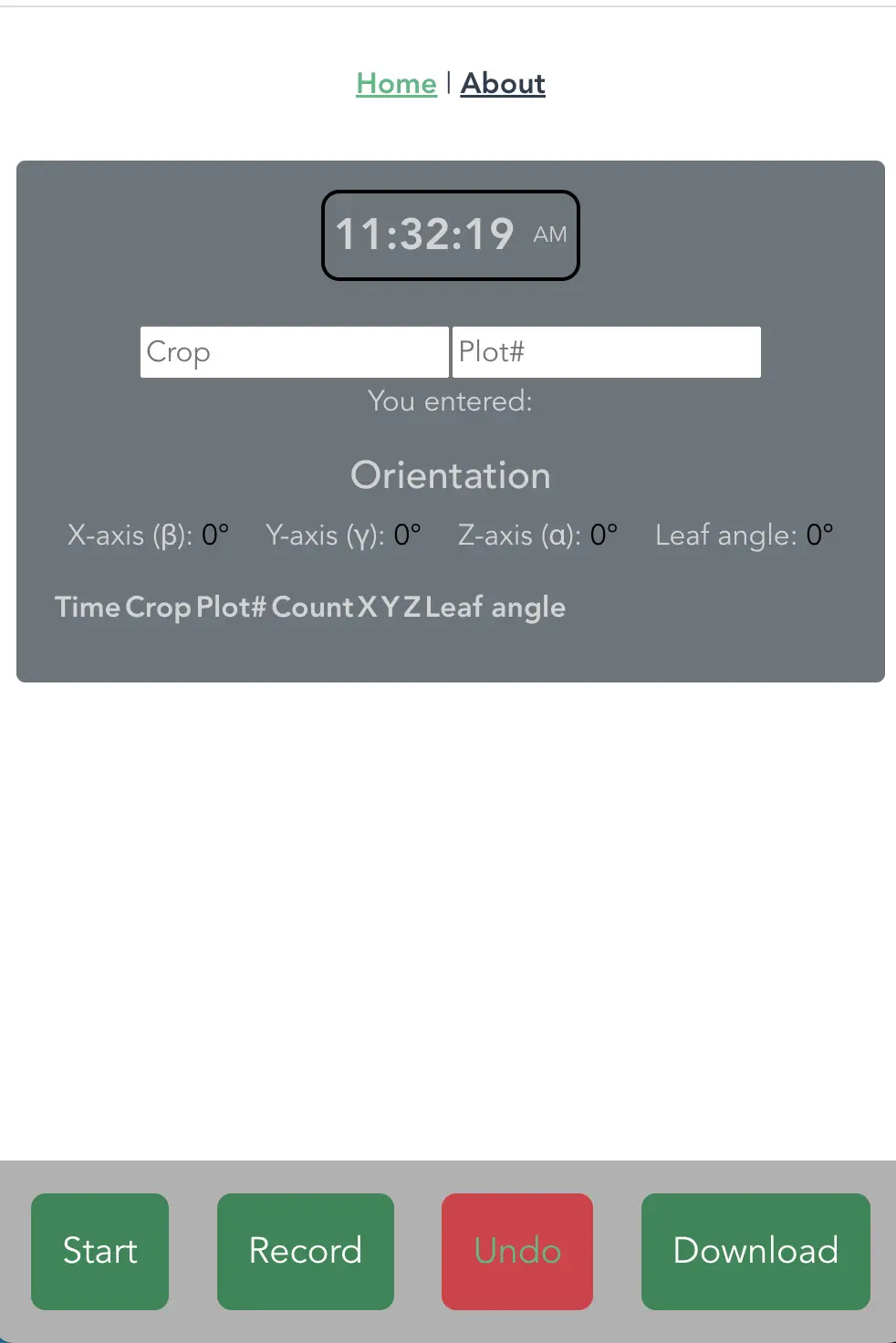 Leaf Angle App v1 (2023)
