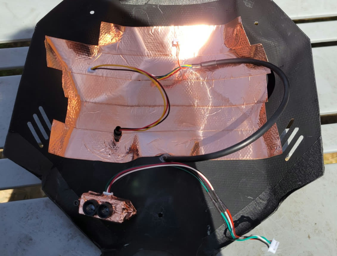 Fixing LiDAR–GPS Interference on a Drone with EMI Shielding