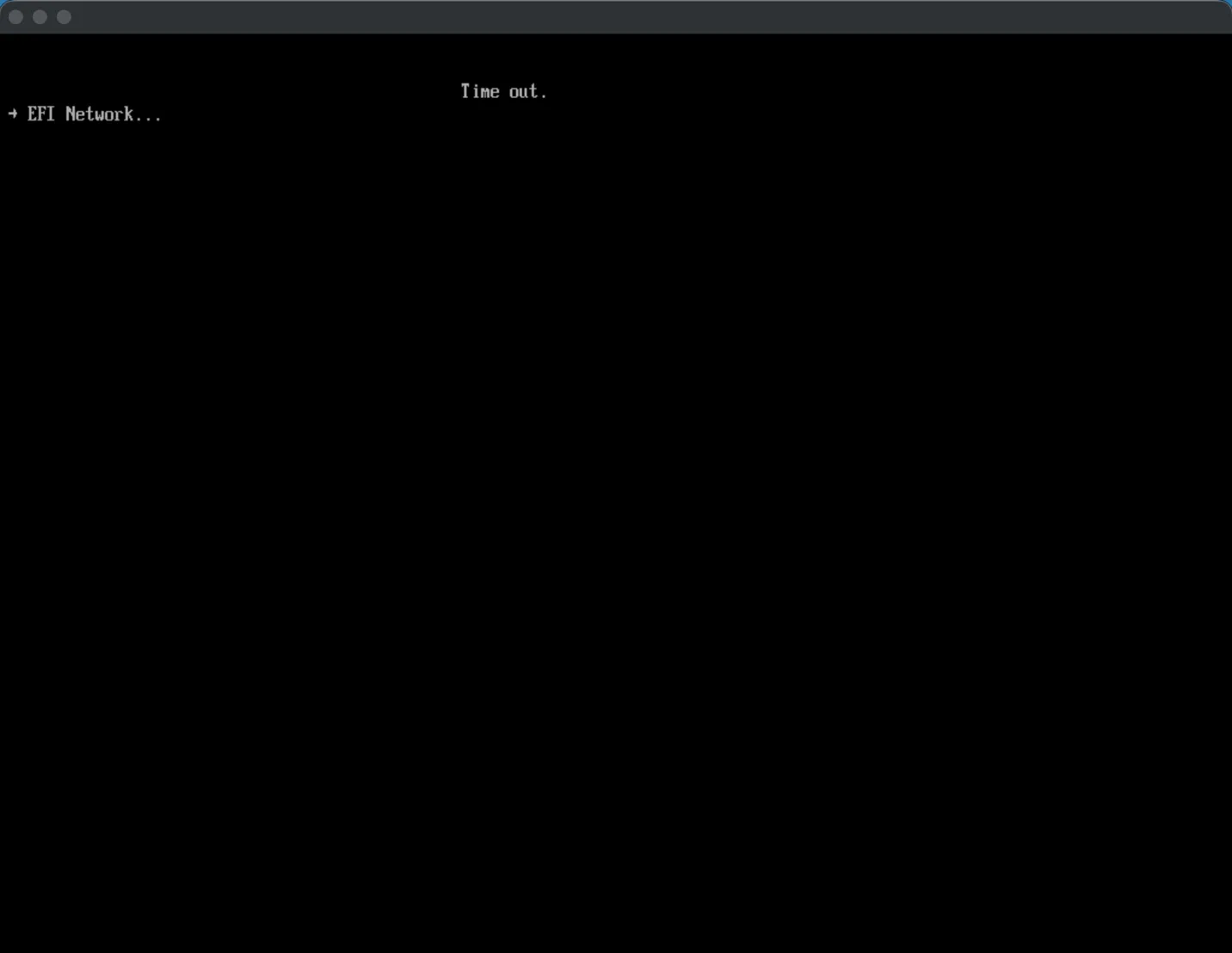 Windows Setup Initial Screen