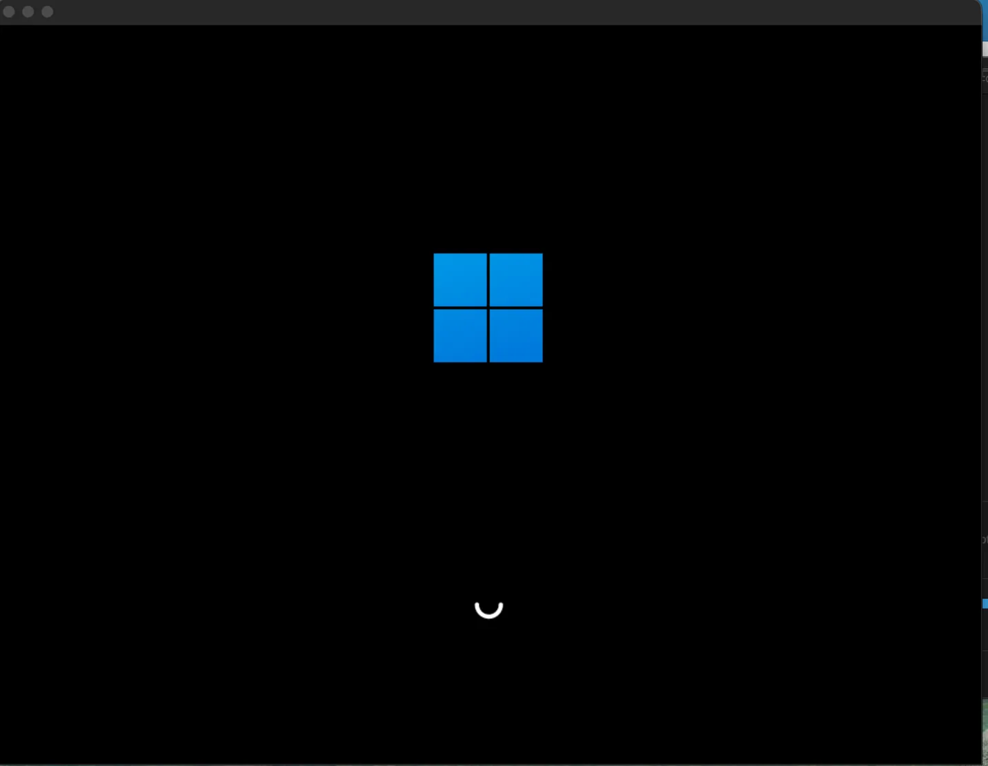 Windows Setup Window